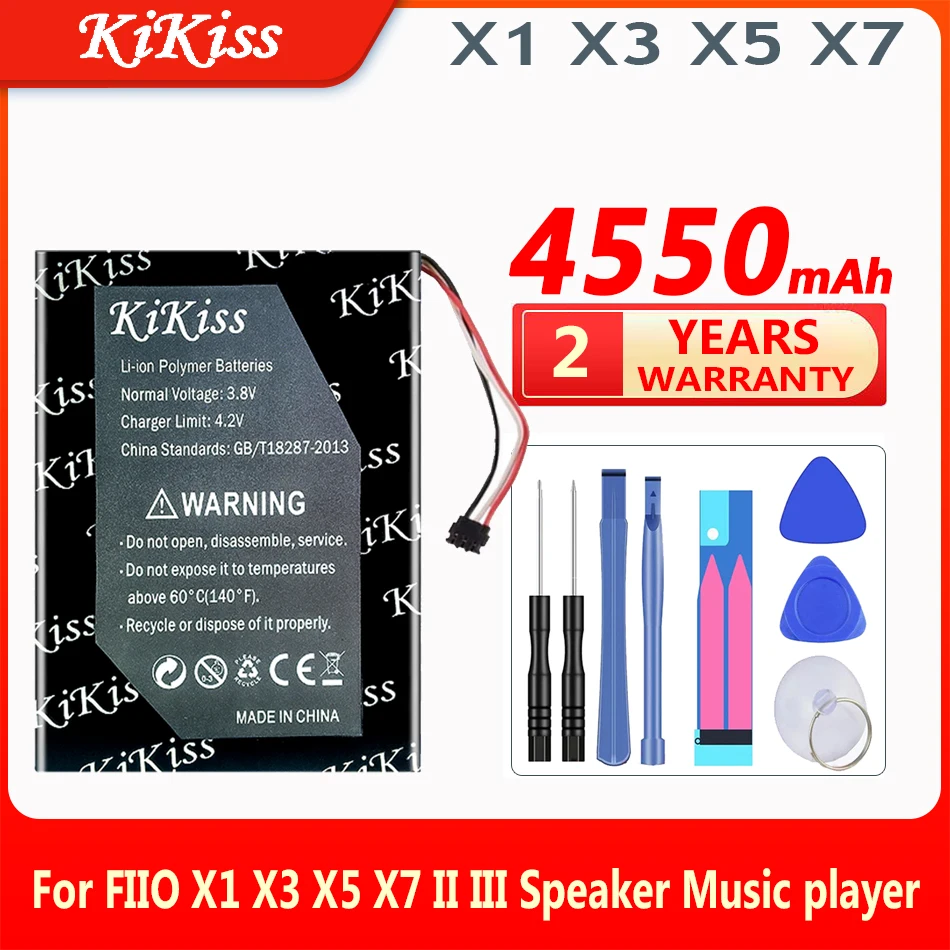 Аккумулятор KiKiss 4550 мАч для FIIO X1 X3 X5 X7 II III | Мобильные телефоны и аксессуары
