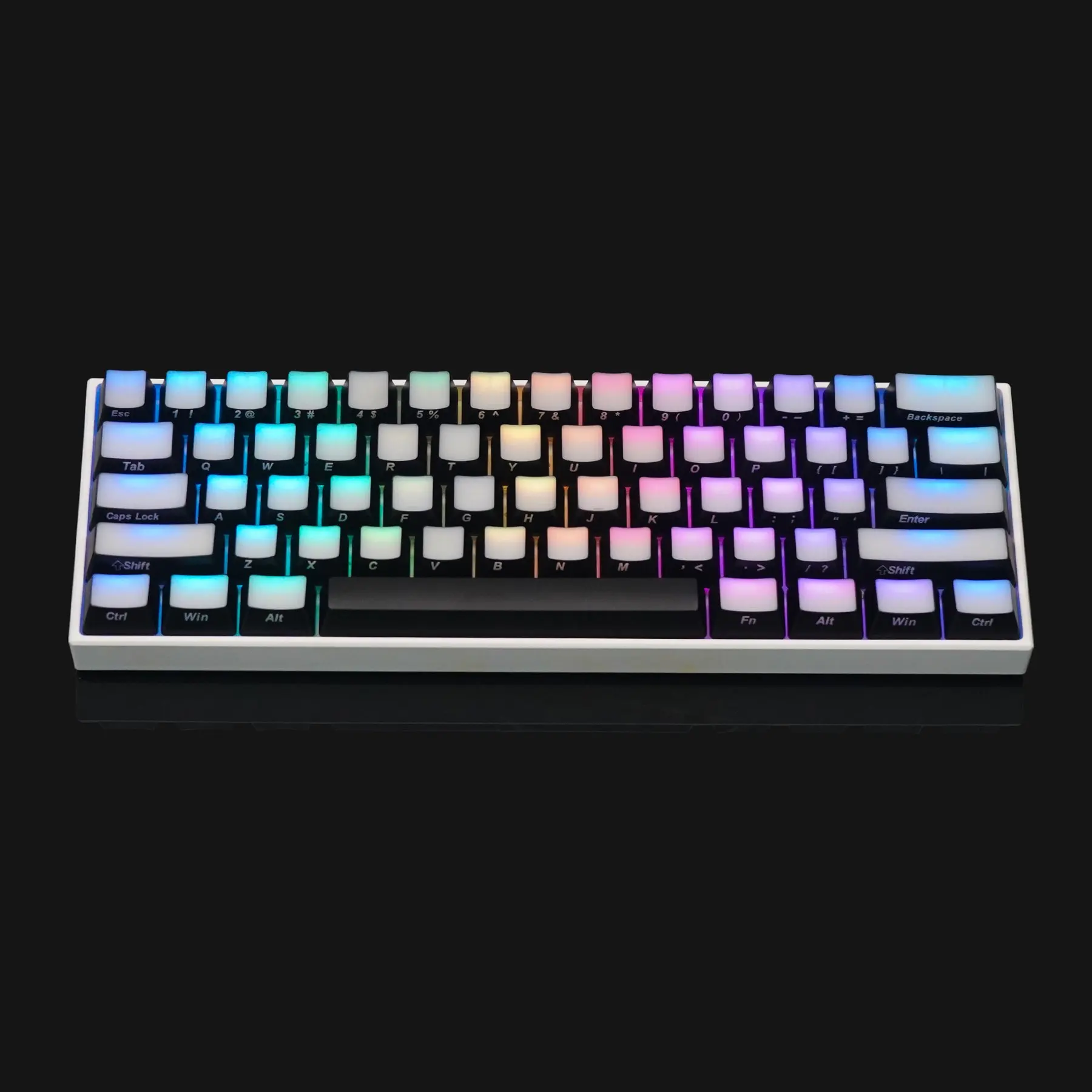 Kbdfans Abs Laser Side Printed Backlit Keycaps Mice & Keyboards