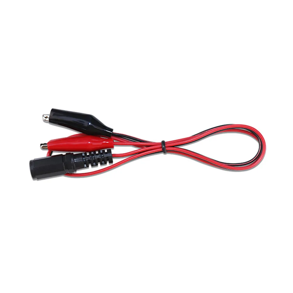 

DC Female Jack Connector Alligator Clips Crocodile Wire 12V Power Cable To 2 Alligator Voltage 5.5*2.1mm