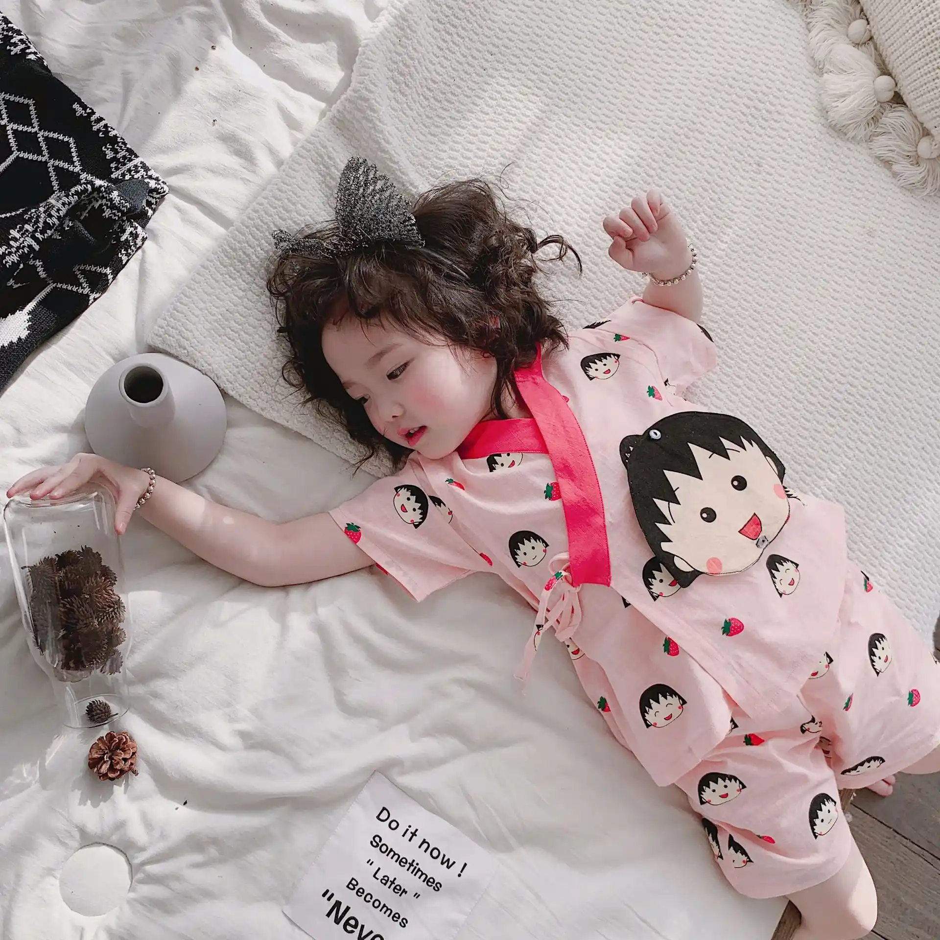 Tonytaobaby 新夏洋服少年少女子供服漫画のキャラクターフルの日本パジャマ 服セット Aliexpress