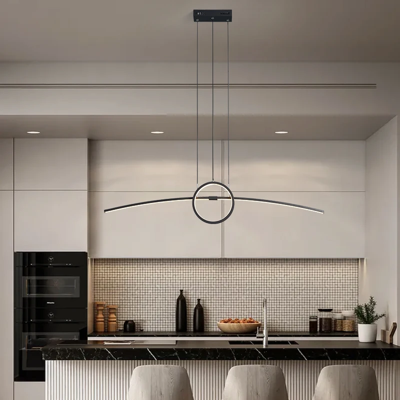 L100CM LED Pendant Lights Hanging Lamp For Dining Room Living Room Kitchen 85-265V Smart Home Alexa pendant lights pendant lamp