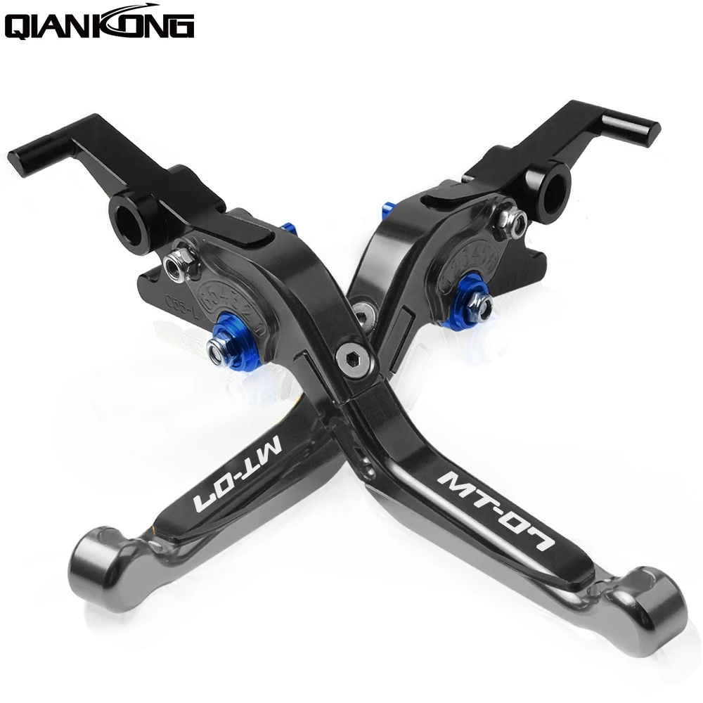 For YAMAHA MT07 MT 07 MT-07 2014 2015 2016 2017 2018 Motorcycle CNC Adjustable Folding Brake Clutch Levers handle | Автомобили и