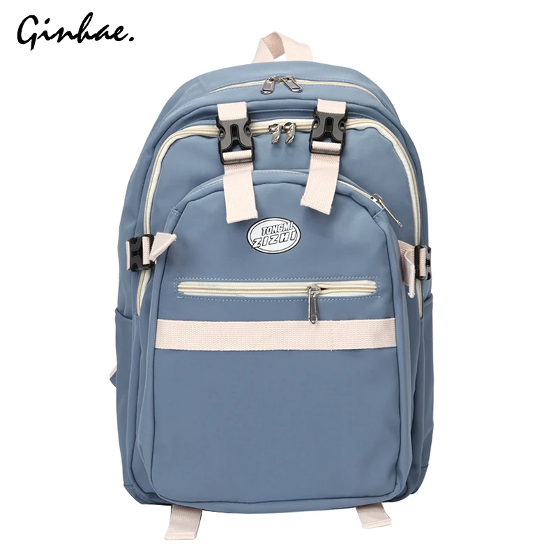 

Fashion Oxford Backpack 2020 Women Large Capacity School Bags Preppy Style Book Bag For Girls Student College Travel Bagpack