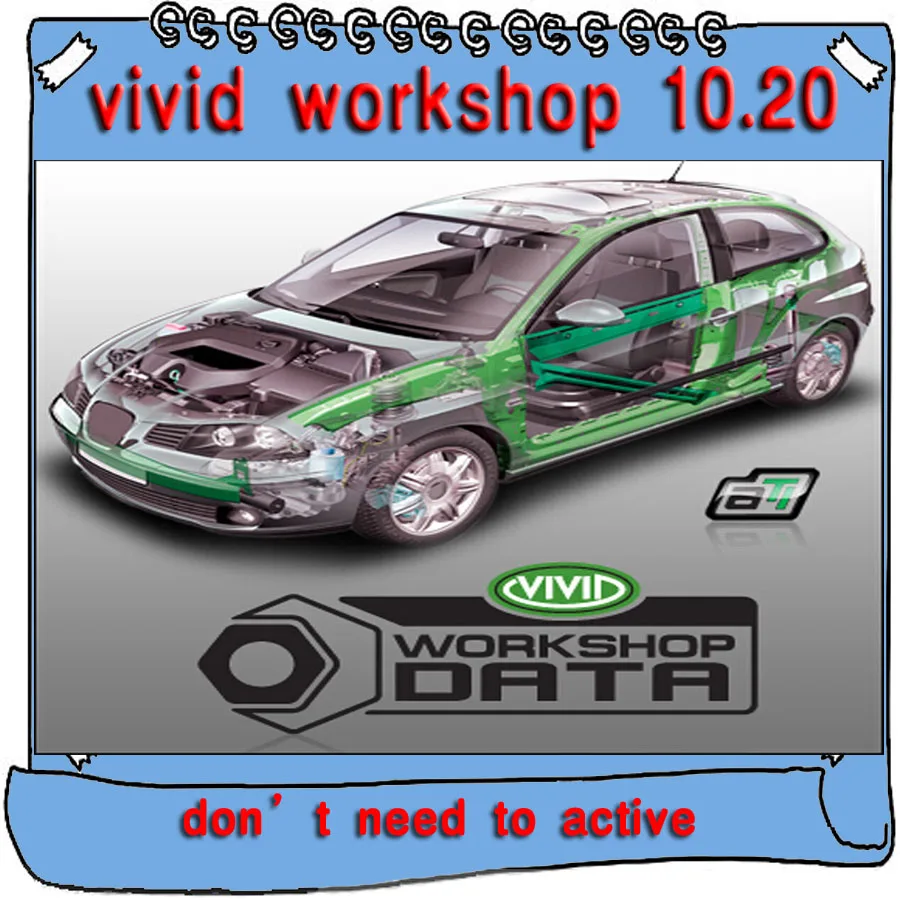 Последняя версия Авто Дата ремонт программного обеспечения Vivid Workshop 10,20