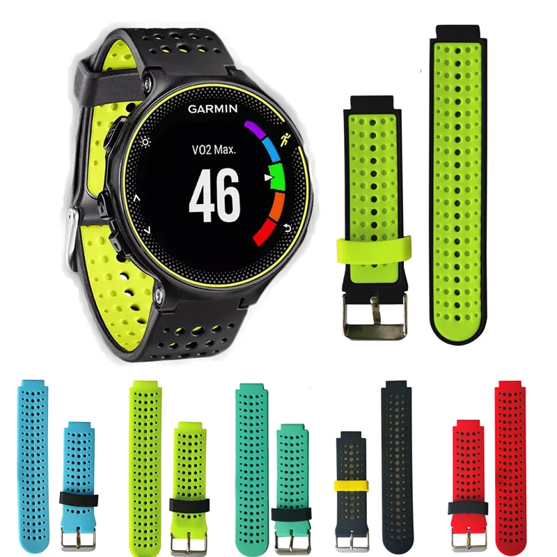 Силиконовый ремешок для замены наручных часов Ремешок Garmin Forerunner 220 230 235 630 620 735