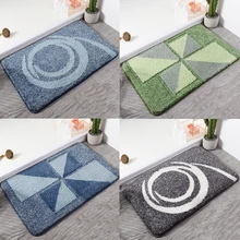 Ванная Комната Дверь Нескользящая всасывания быстро сухой коврик для ног введение ковер маленькая дверь коврик одеяло и подушки intothe двери дома