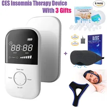 Insomnia CES Therapy Device Kit Non Invasive No Side Effect Anti Depression Anxiety Migraine Treatment Instrument + 3 Free Gifts