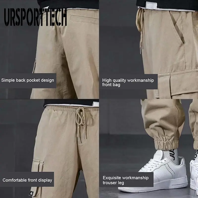 Pants Men Streetwear Hip Hop Joggers Velvet Loose Pantalones Harem Cargo  Pants Men Oversize 5XL Trousers Sport Casual Pants Men