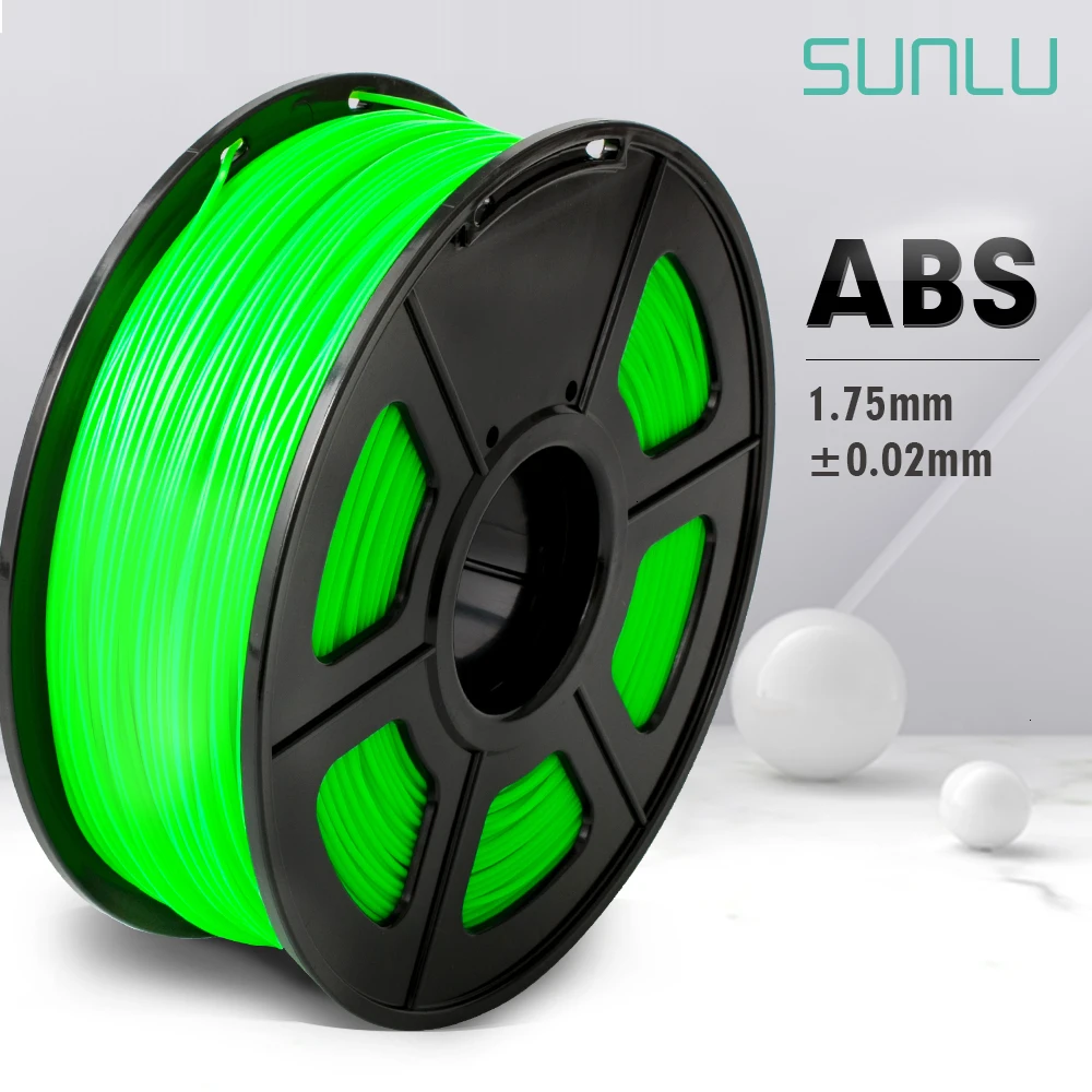 SUNLU ABS 3D нити 1,75 мм для 3d принтера высокого качества пластик ABS нити для детей Scribble ручка допуск+/-0,02 мм