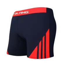 Мужские плавки большого размера, пляжные шорты-боксеры, мужские трусы, купальный костюм в полоску, летняя одежда для плавания