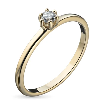 

A ring of red gold diamond e0201kts04160600