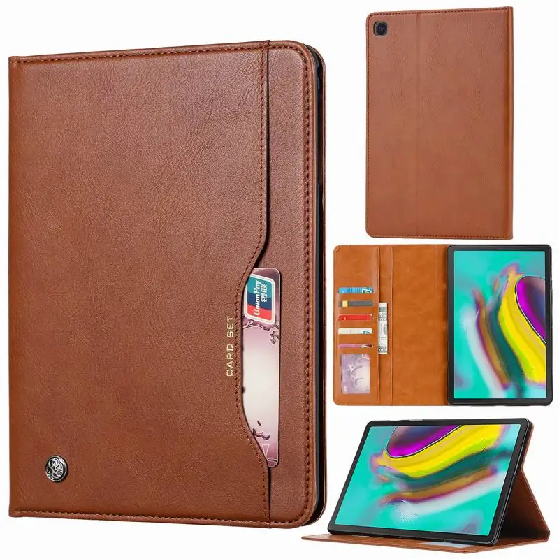 Чехол для samsung Galaxy Tab A 8 0 2019 T290 T295 роскошный бизнес-Чехол-книжка с откидной крышкой