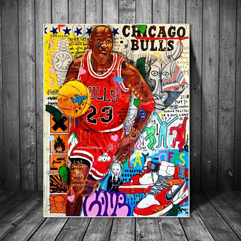 Basketball Star Canvas Prints Basketball Art Print Sports Modern Art  Canvas Aliexpress
