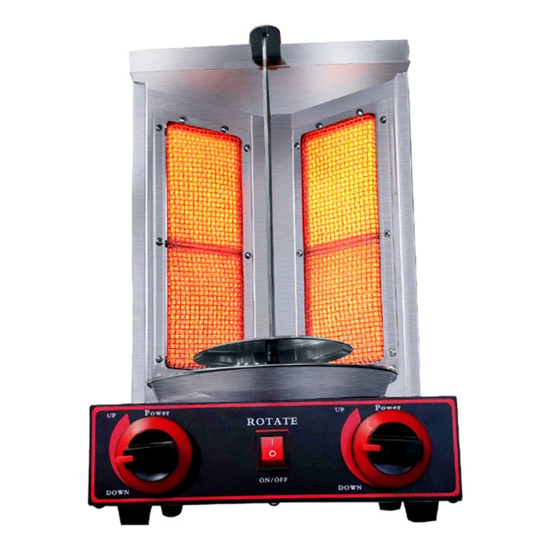 

Commercial Barbecue Machine Electro-Thermal Gas Grilled Meat Equipment Stainless Steel Small Automatic Spin Barbecue Furnace
