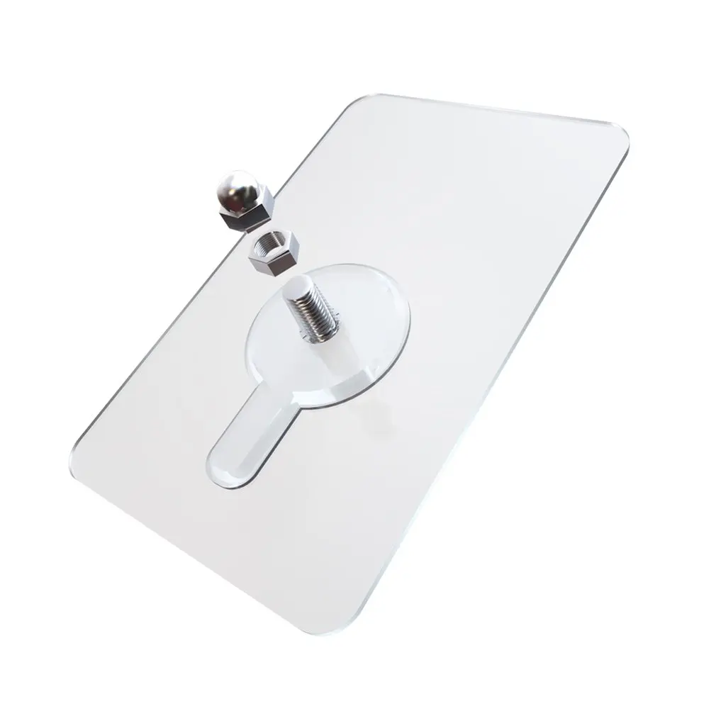 

10pcs/set Door Wall Clothes Towel Hook Pasted Transparent Pasted Hooks Bathroom Kitchen Wall Door Holder Hanger Organizer
