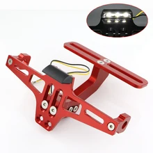 Для DUCATI Hypermotard 796 821 939 1100 Multistrada 1200 скремблер 800 CNC ХВОСТ Tidy Fender комплект рамки держатель номерного знака