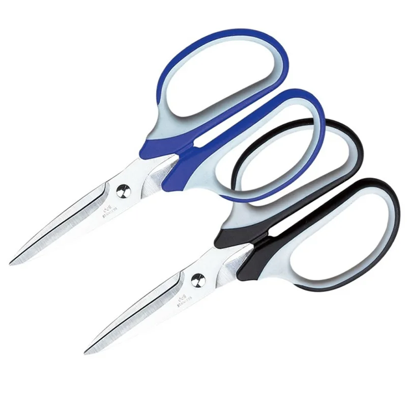 Deli 6001 ножницы художественные ножницы офисная жизнь бытовой нож для резки бумаги резиновая ручка в виде ножниц