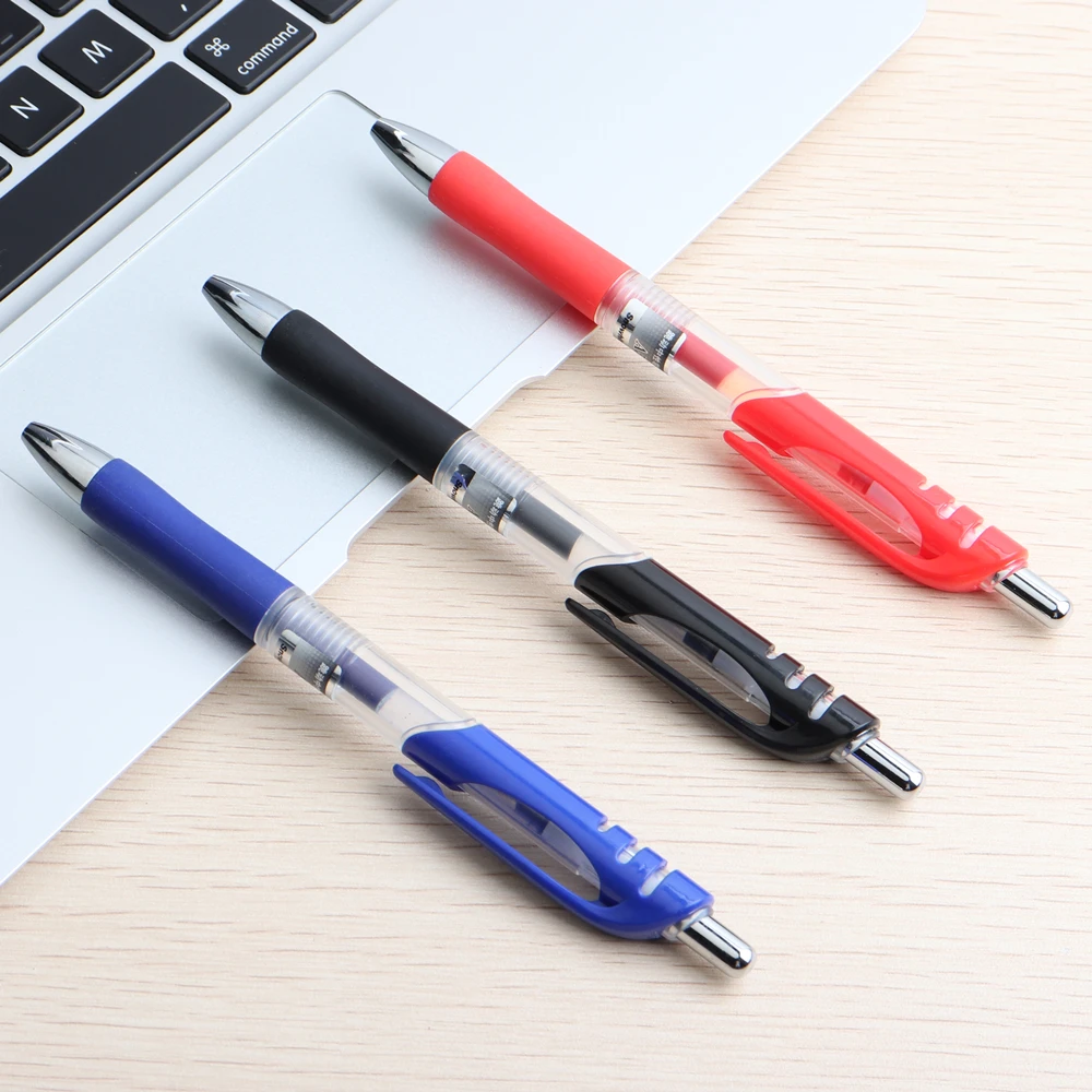 3PCS hot sale Gel Pens Signature Pen Calligraphy Pen 0.5mm For Kids Students Writing Office School Supplies Stationery