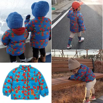 

MR Girls Flower Down Coat Toddler Girl Winter Coat Baby Girl Down Coat Toddler Girl Winter Clothes Christmas Panda Clothes