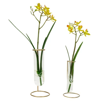 

Handmade Flowers Elegant Lifelike Orchid DIY Flower Arrangements for Home Office Decoration Ornaments BV789