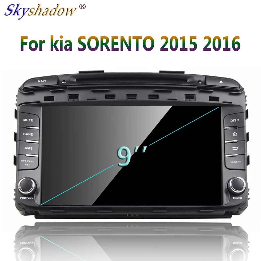 DSP ips TDA7851 Android 9,0 8 ядерный 4 Гб ОЗУ 64 ГБ Автомобильный dvd-плеер gps ГЛОНАСС RDS радио wifi Bluetooth 4,2 для kia SORENTO