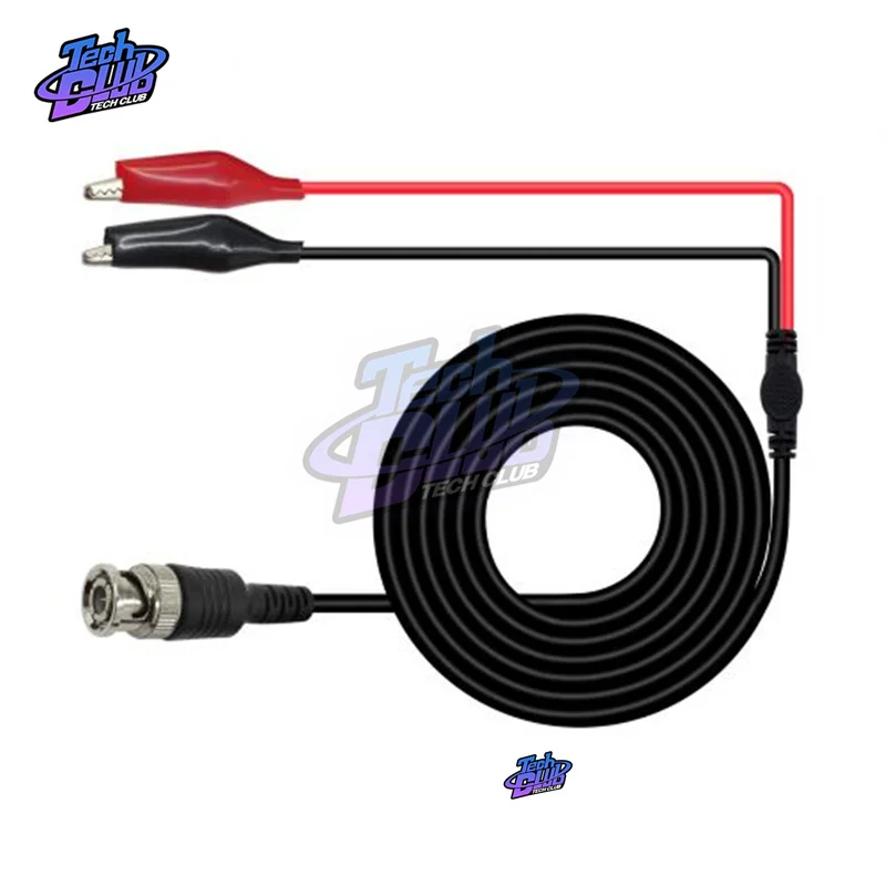 BNC Conversion Line Revolution Double Alligator Clip Oscilloscope probe Test Lead oscilloscope probe