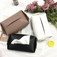 Нордическая ins коробка ткани кожа универсальная необычная коробка для салфеток новая бумажная сумка