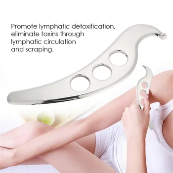 

Tissue Therapy Muscle Massage Tools Gua Sha Tool Stainless Steel Manual Scraping Massager Physical Therapy Skin Care Tool