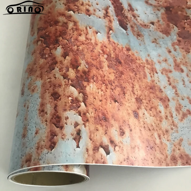 Rusty Car Wrap Sticker Vinyl-1