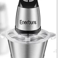 Два файла полный вал из нержавеющей стали Топ класс 2L нержавеющая сталь электрическая мясорубка бытовая