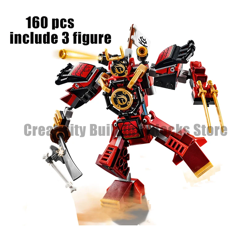 

new Ninja Movie Serices 11159 Mecha building block model set Building Blocks Bricks Toy birthday gifts for children