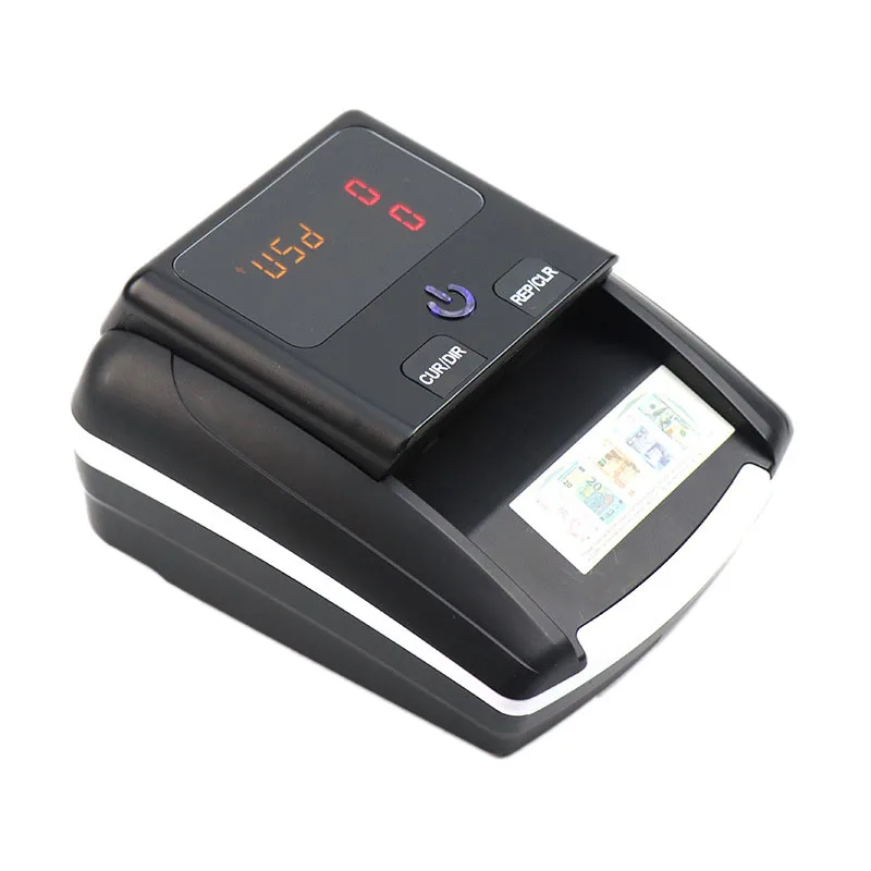 Портативный маленький детектор банкнот счетчик номинальных значений UV/MG/IR/DD Детектор фальшивых банкнот тестер денег машина U