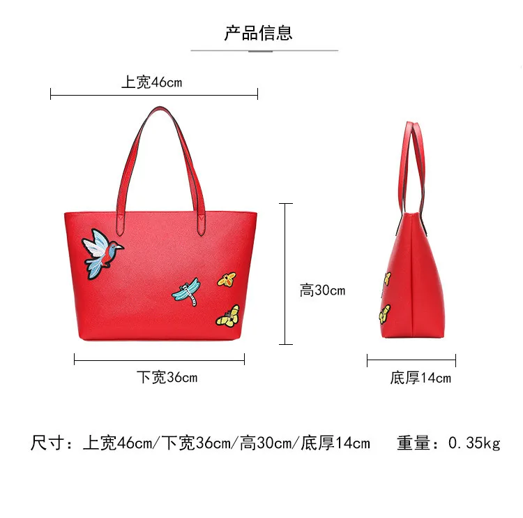 Весенняя Новинка Pu женская сумка с жемчужным узором модная индивидуальная нейлоновая сумка Экологичная сумка для покупок 3 цвета