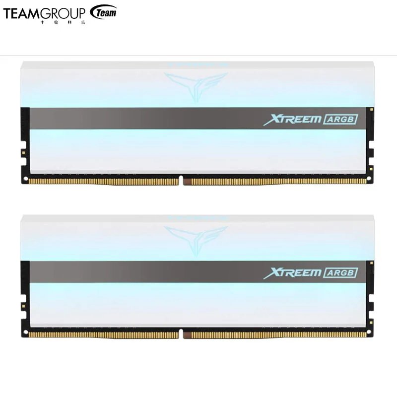 TEAMGROUP T-Force Xtreem ARGB 4000 МГц 32 Гб (2x16 Гб) 16 (2x8 ГБ) двухканальная DDR4 D ОЗУ для настольных