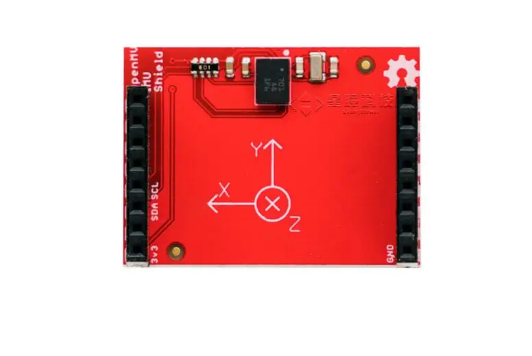 

OpenMV Special IMU Attitude Sensor 9-Axis Accelerometer Gyro Magnetometer Temperature