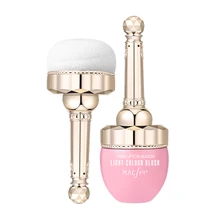 Macfee кроссовки на воздушной подушке лицо и щеки порошок вариант Водонепроницаемый длительный моды натуральный матовый телесного цвета Румяна косметическая#01