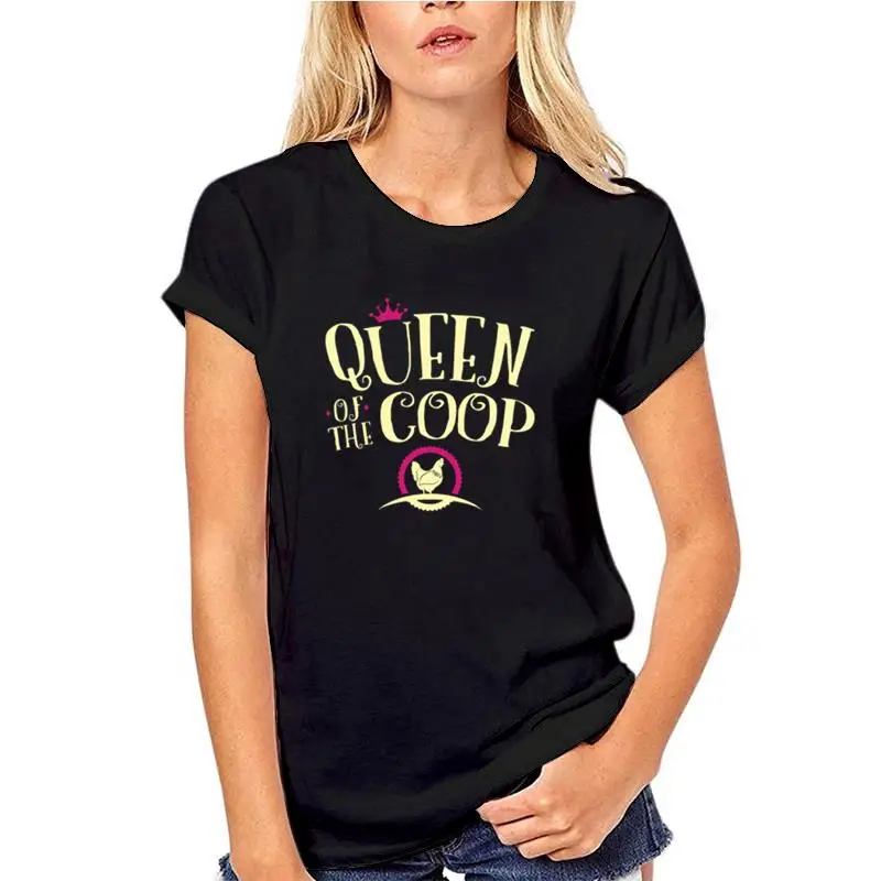 Designing Queen Of The Coop Chicken Gifts For Women t shirt custom women t shirt long plus sizes s-5xl hiphop