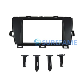 

Double Din Car Facia for Toyota Prius 2009+ (left wheel) Radio DVD Stereo CD Panel Dash Kit Trim Fascia Face Plate Frame