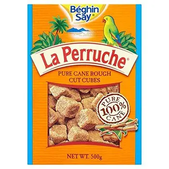 

A La Perruche La Grezzi Zuckerwürfel aus Zuckerrohr, geschnitten 500 g, 6 Stück