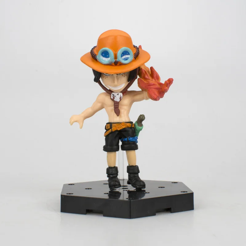 Горячая 4-one piece Аниме-игрушка Luffy Luo Ace Garage Kit Saab Roof украшения креативные подарки модель