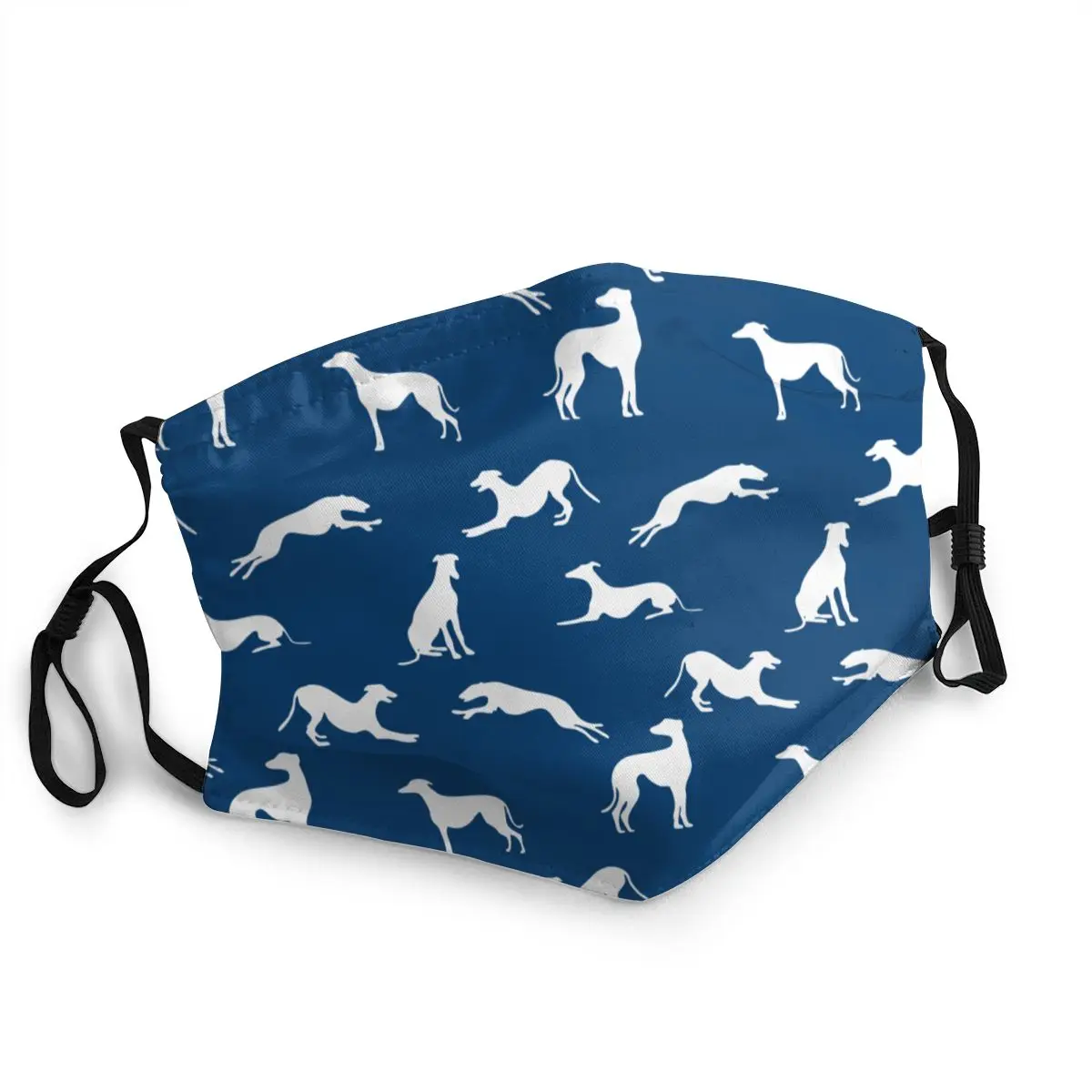 Greyhound многоразовая маска для лица Whippet Sighthound Dog Пылезащитная против дымки