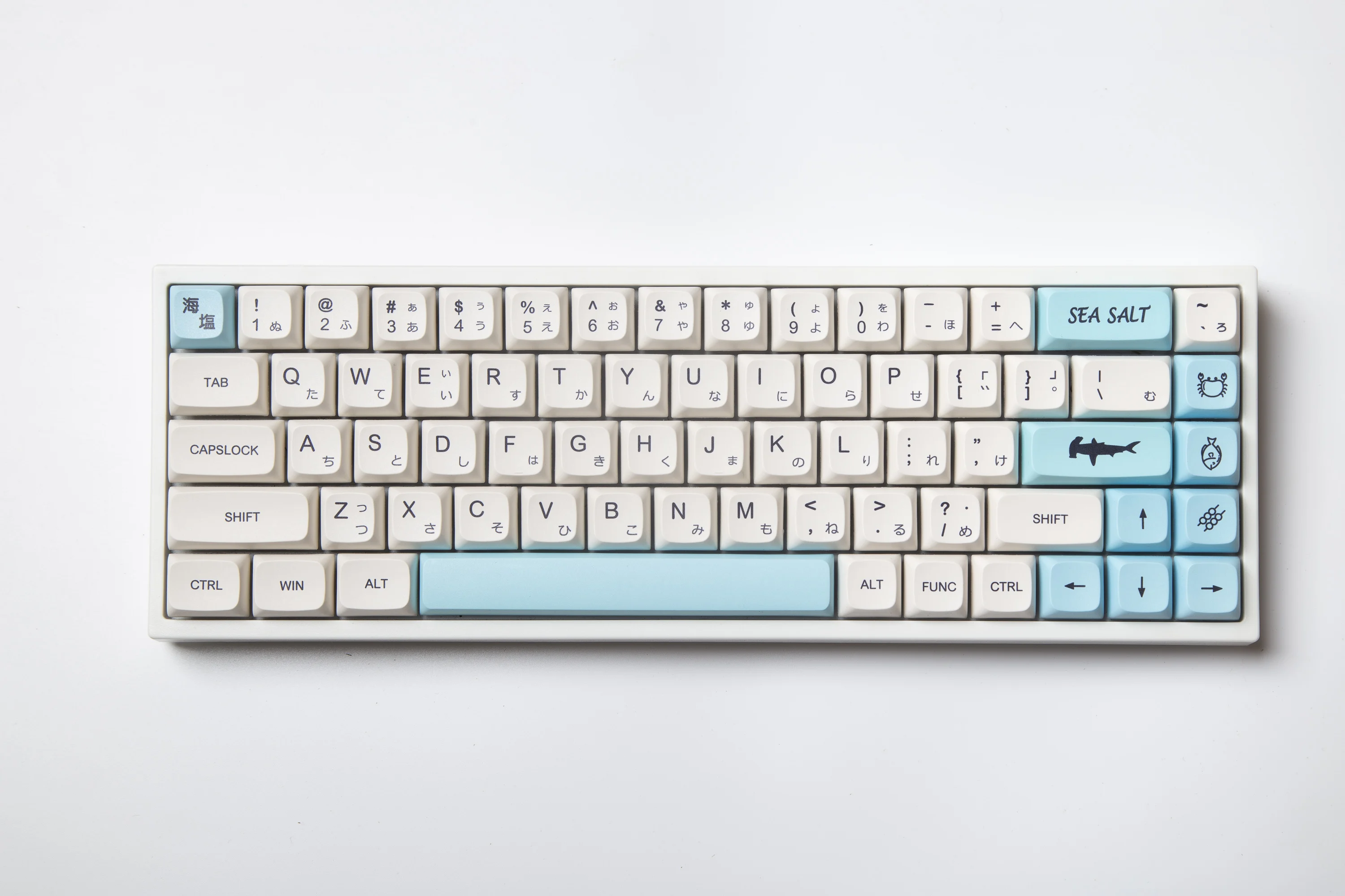 pc keypad 138 Keys XDA Keycaps PBT Dye Sub Keycaps Sea Salt Theme Cherry Layout For Mx Switch Mechanical Keyboard 61 74 68 84 87 96 980M best mechanical keyboard for office