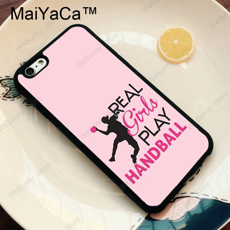 MaiYaCa гандбол Спорт ТПУ чехол для iPhone 11 Pro MAX X XR XS MAX 6 6s 7 8 Plus 5S задняя крышка Coque