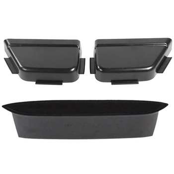 

1pcs Grab Tray Passenger Storage Tray Organizer & 2pcs Car Rear Door Net Pocket Storage Box Organizer for Jeep