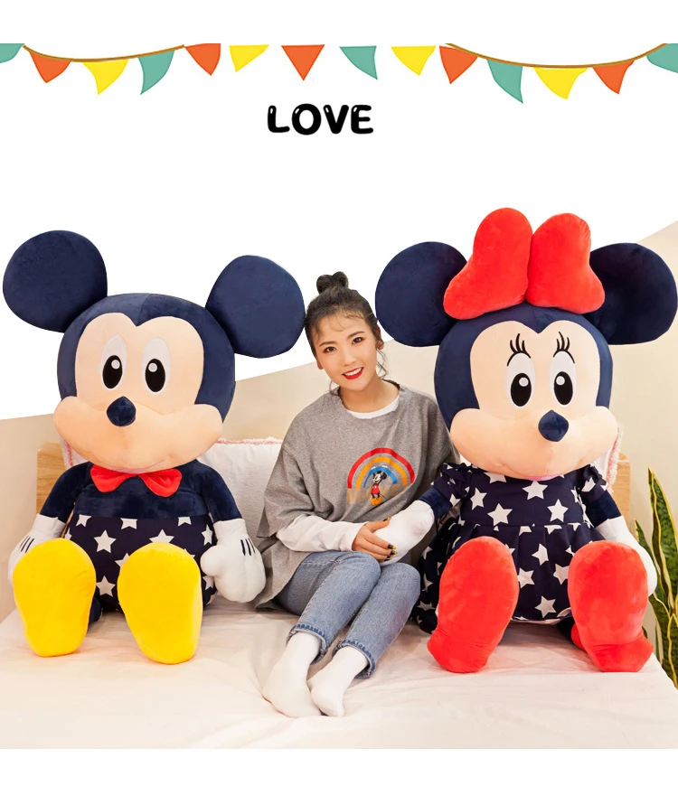 Mickeyery Miaowu домашняя кукла Minnieeng плюшевая игрушка подарок для девочки Подушка для сна игрушки для детей кукла аниме плюшевый Эльф на полке