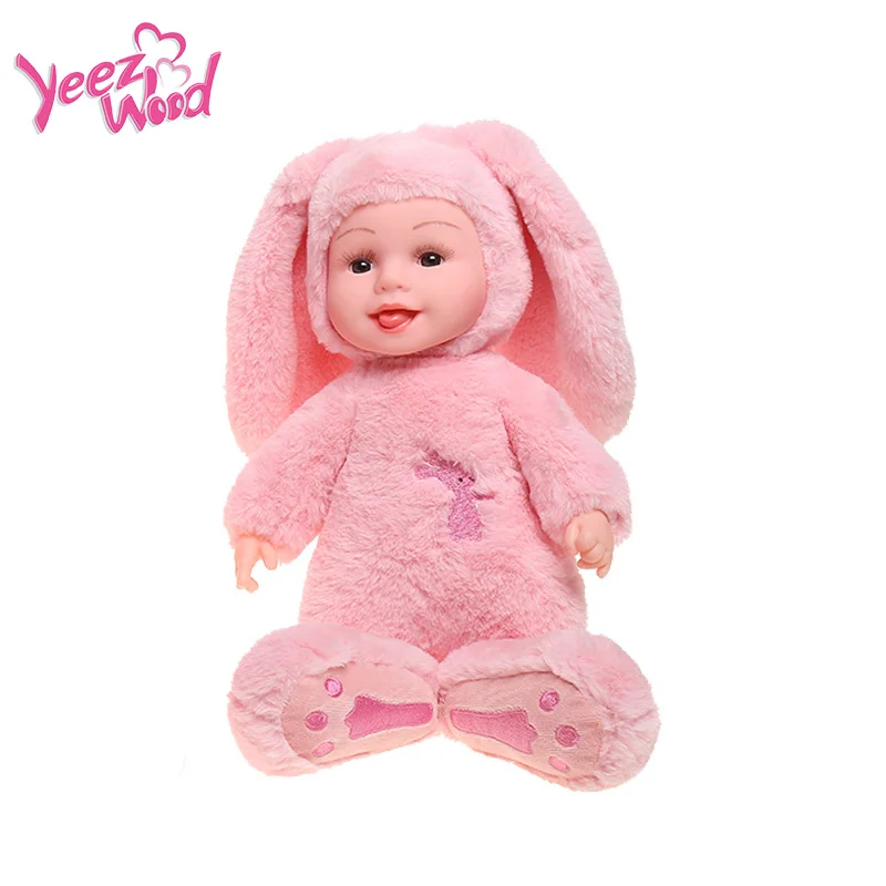 35 см Модель Куклы Детские плюшевые куклы, чучела животных игрушки мягкие игрушки кролика детские игрушки для игрушечный олень, детский