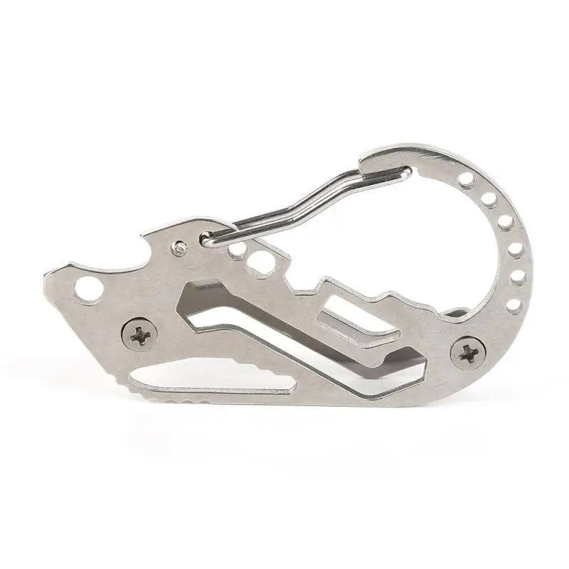 Multi Tool Utility Carabiner Edc Holder Clip Gadget Quickdraw Multi