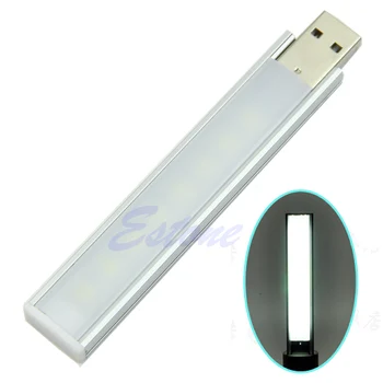 

Mini Portable Bright 8 LED Light USB Lamp For PC Desktop Notebook Laptop Reading