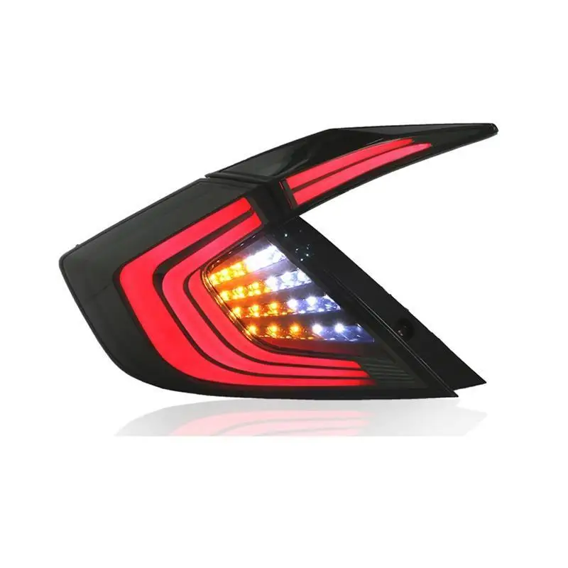 Luces Para авто Drl боковой сигнал поворота Cob дневные ходовые светодиодные фары Задние Автомобильные фары в сборе 16 17 18 19 для Honda Civic