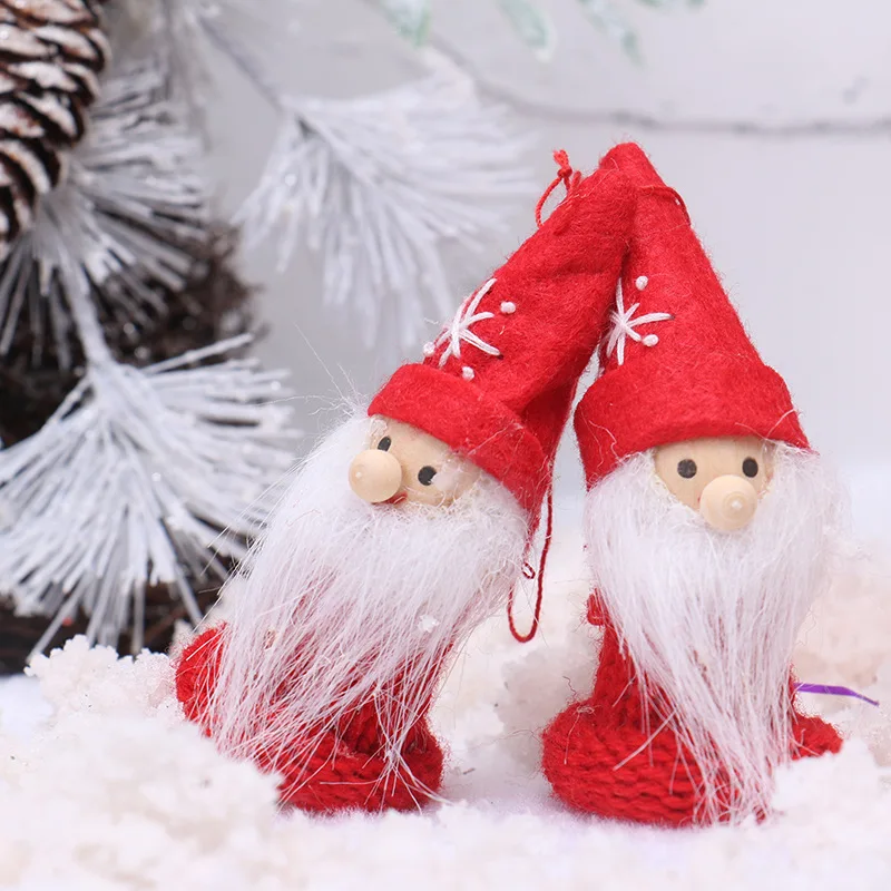 

Wholesale Single New Style Christmas Gift Decoration Christmas Dolls Christmas Tree Creative Decoration Pendant